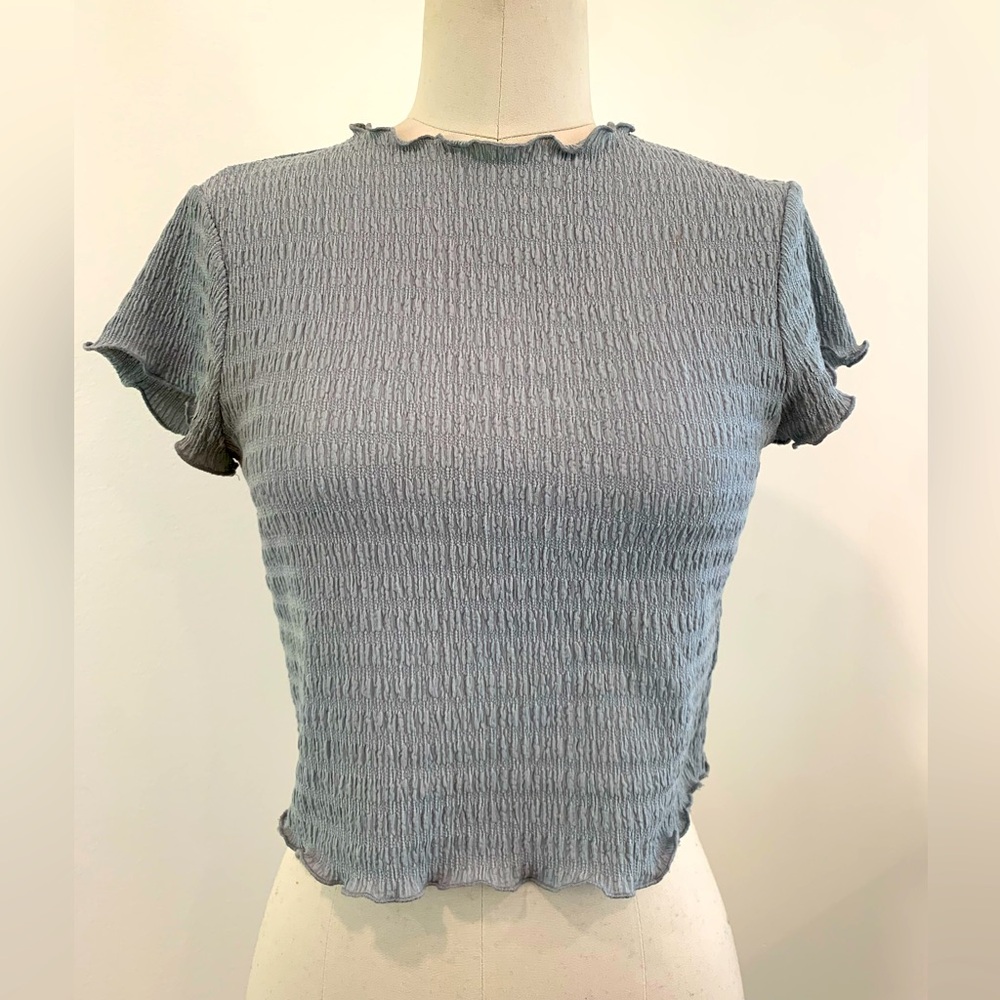 XS Reformation Stretchy Crop Top
